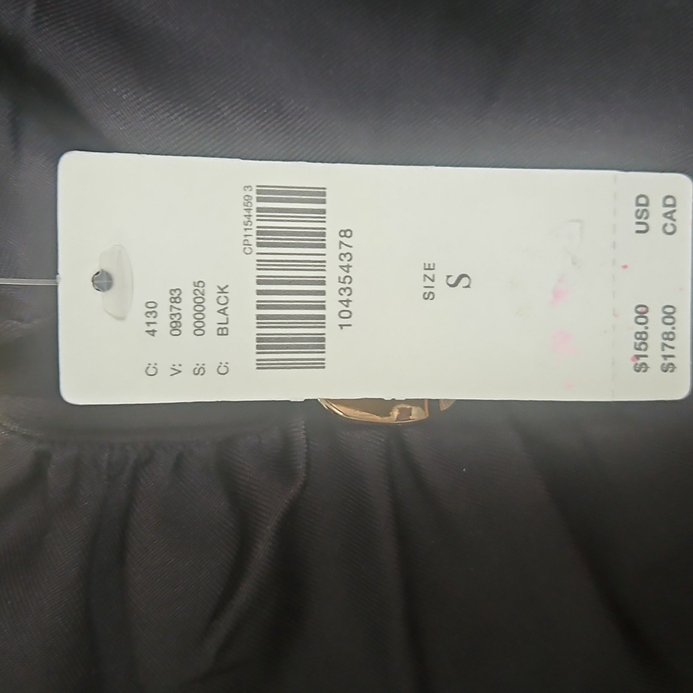 NWT By Anthropologie Sleeveless Hardware Ruched Midi Dress - Picture 6 of 6